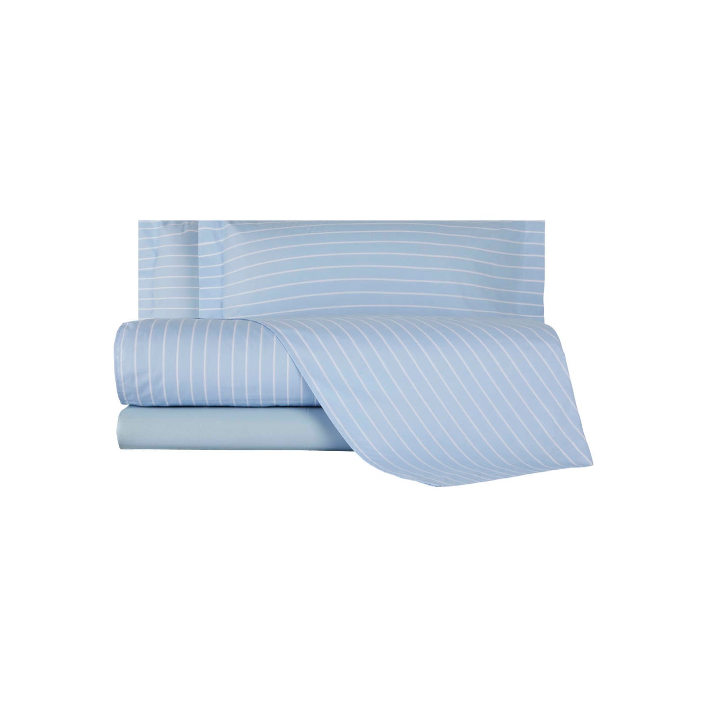 Completo Lenzuola Mirabello Luisiana Downing Geometrico in Percalle