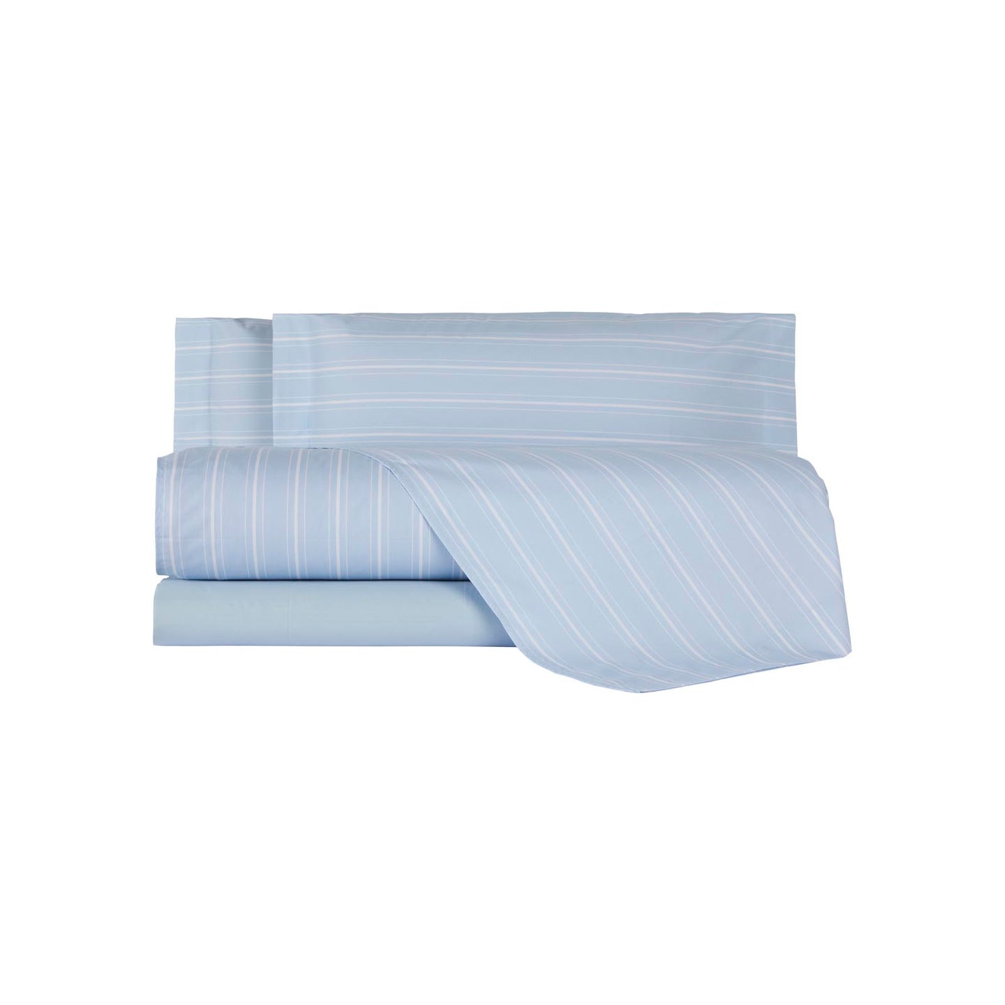 Completo Lenzuola Mirabello Luisiana Oxford Geometrico in Percalle