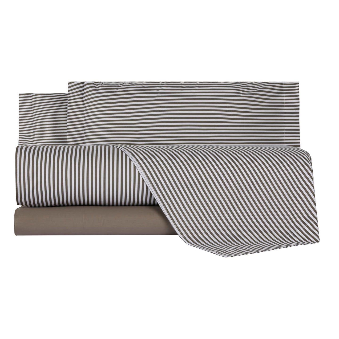 Completo Lenzuola Mirabello Luisiana Polo Geometrico in Percalle