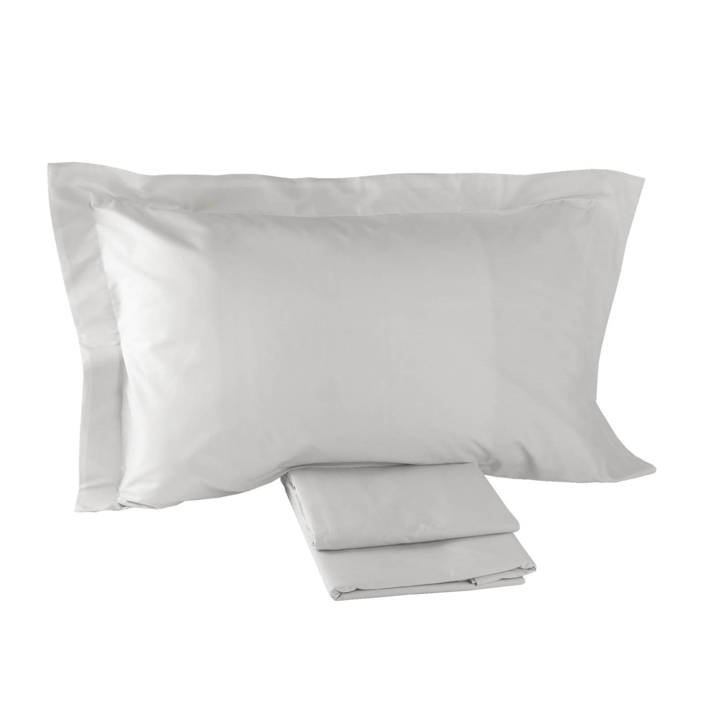 Completo Lenzuola Mirabello Luisiana Louisiana Tinta Unita in Percalle Luisiana