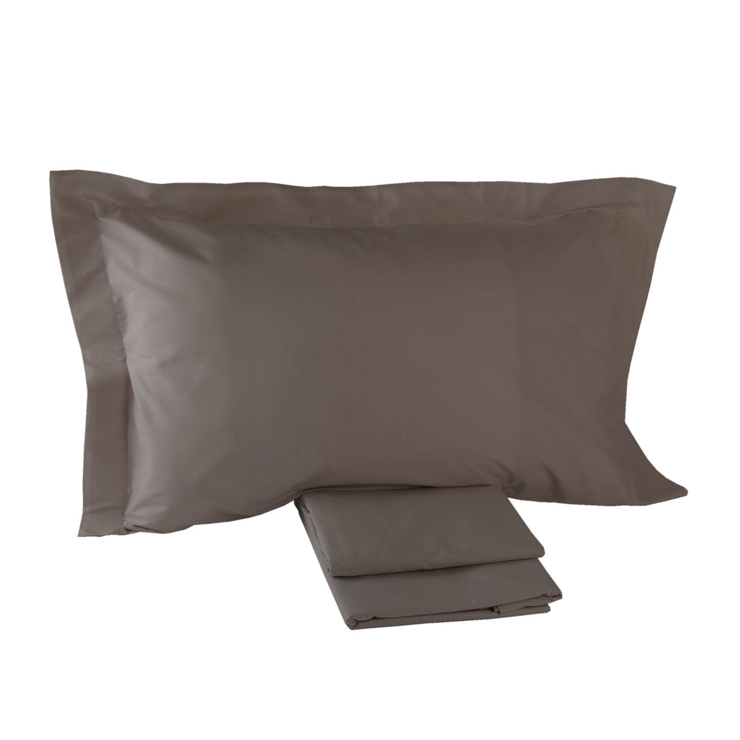 Completo Lenzuola Mirabello Luisiana Louisiana Tinta Unita in Percalle Luisiana