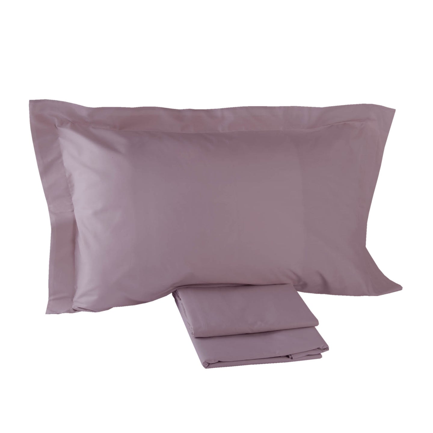 Completo Lenzuola Mirabello Luisiana Louisiana Tinta Unita in Percalle Luisiana