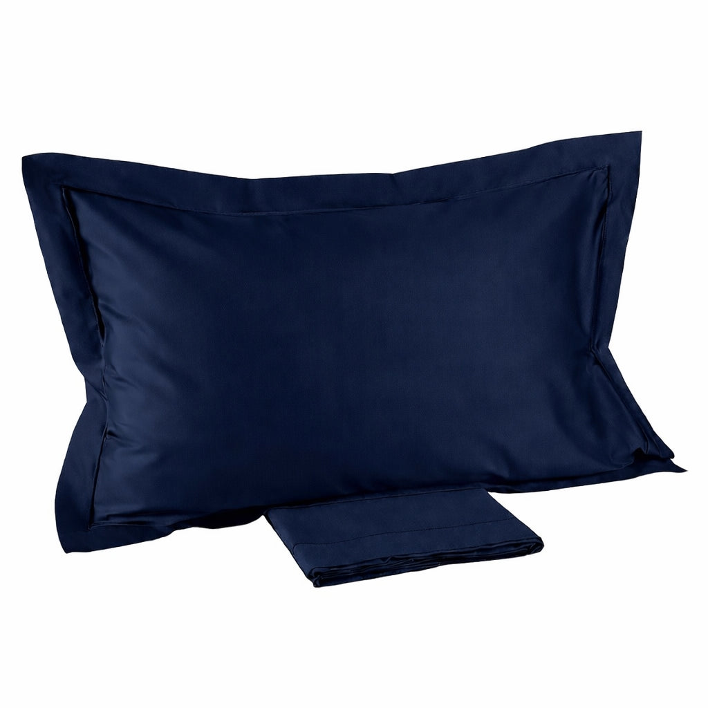 Completo Lenzuola Mirabello Brera Precious sateen Tinta Unita in Raso di cotone