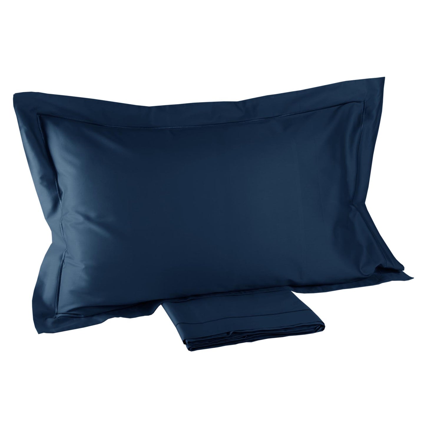 Completo Lenzuola Mirabello Brera Precious sateen Tinta Unita in Raso di cotone