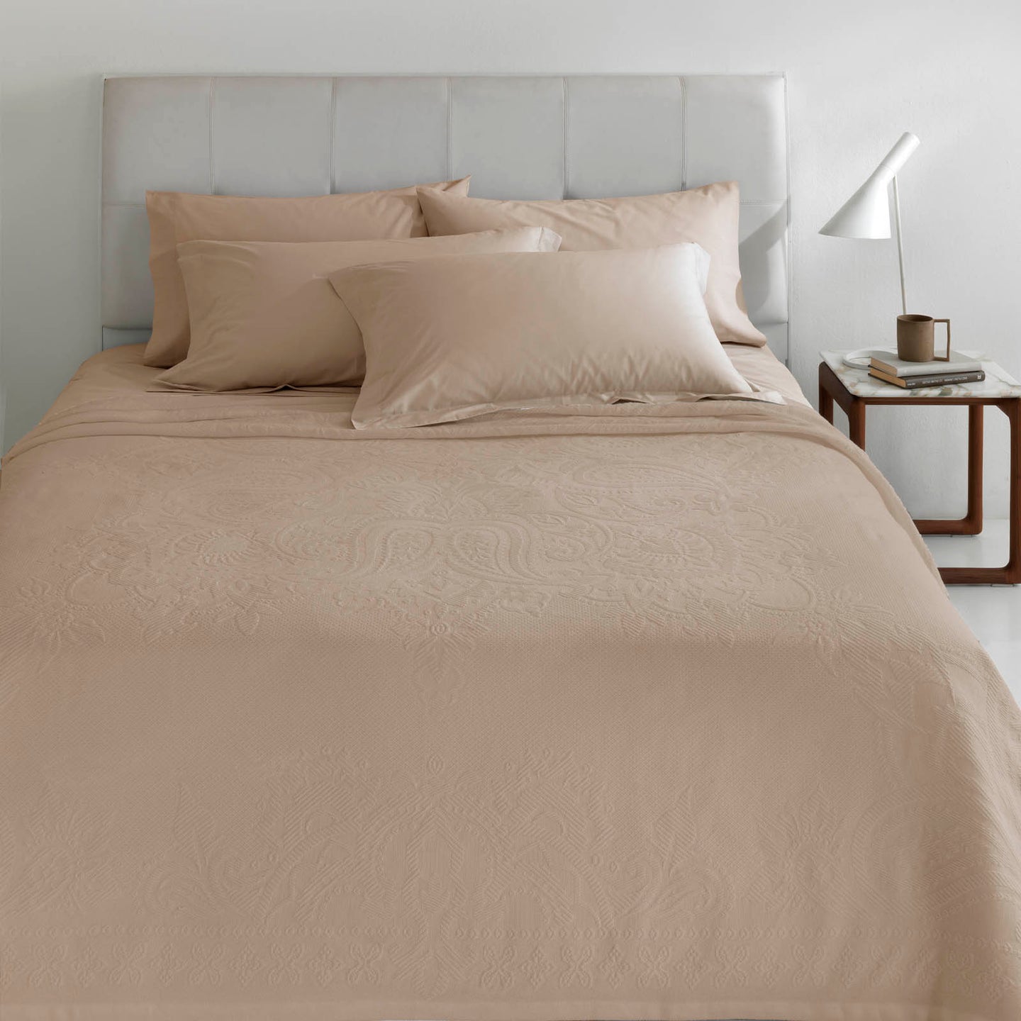 Copriletto non Trapuntato Mirabello Luisiana Lunel Tinta Unita in Cotone