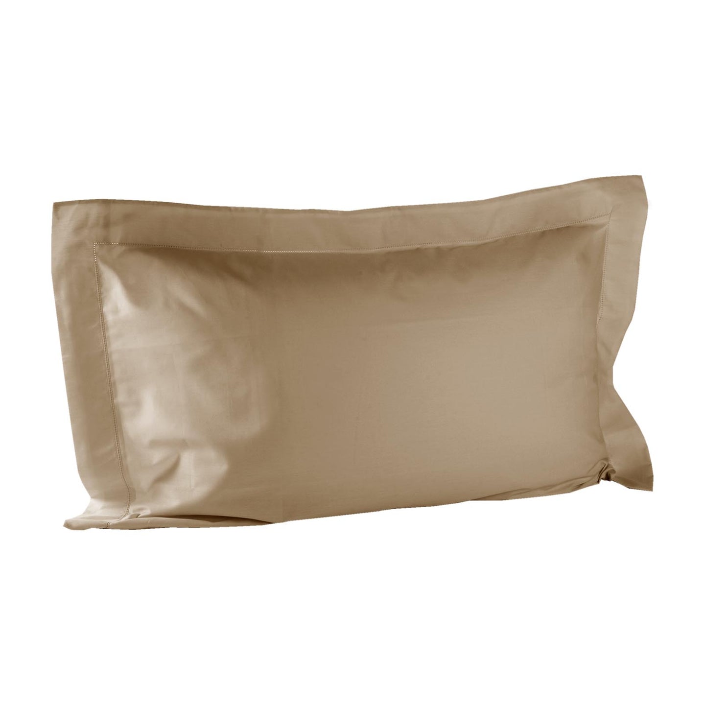 Coppia Federe Mirabello Louisiana Tinta Unita in Percalle Luisiana