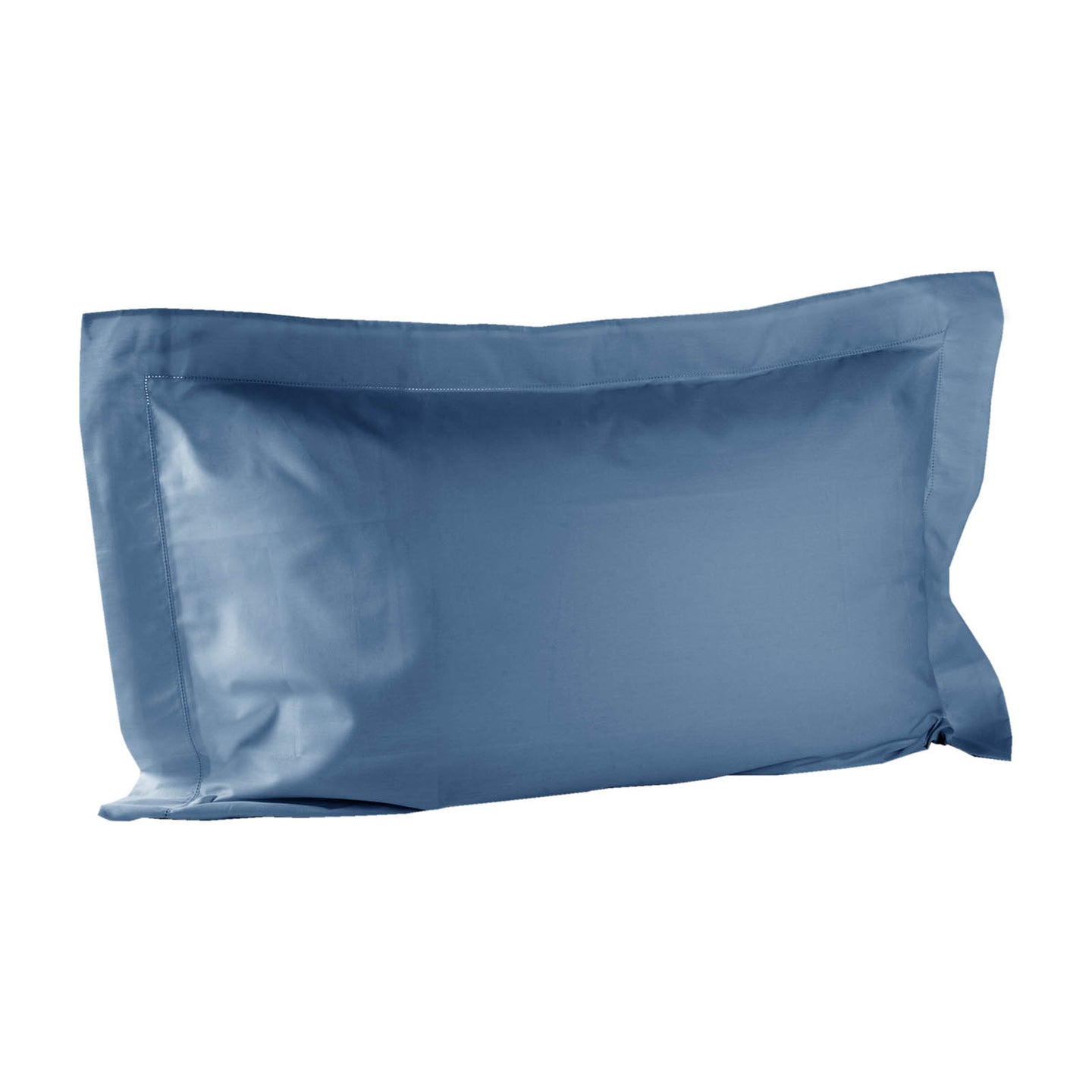 Coppia Federe Mirabello Louisiana Tinta Unita in Percalle Luisiana