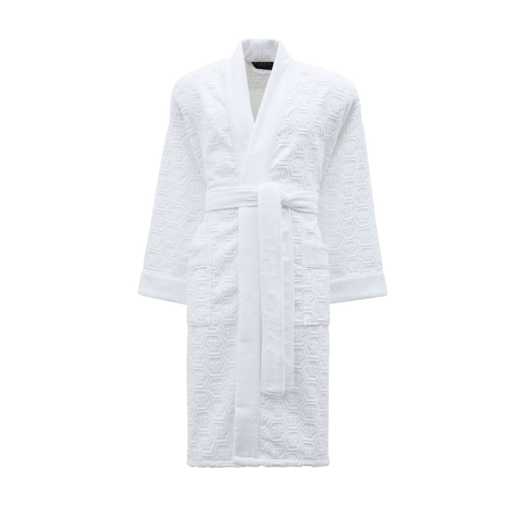Kimono Philipp Plein Hexagon Moderno in Spugna