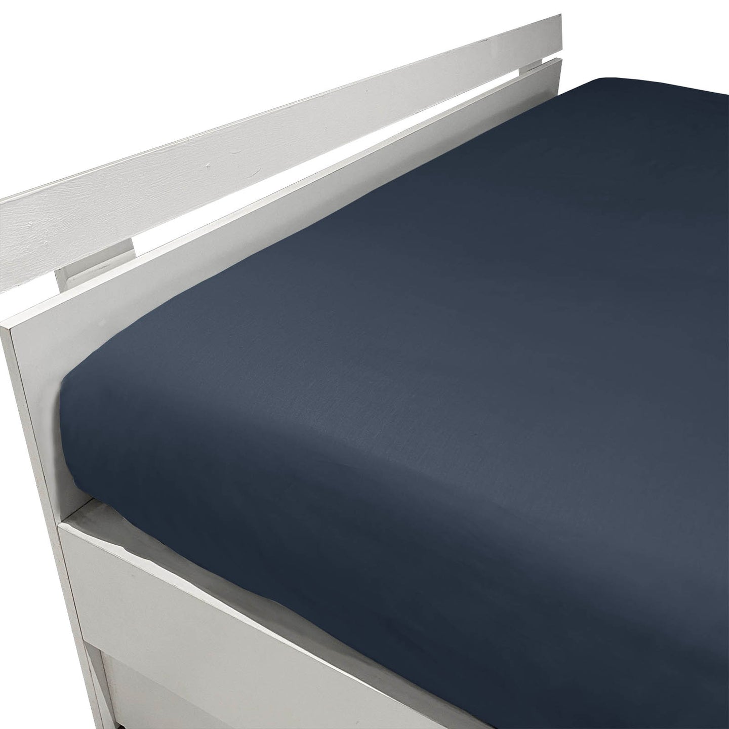 Lenzuolo Inferiore Mirabello Luisiana Louisiana Tinta Unita in Percalle Luisiana