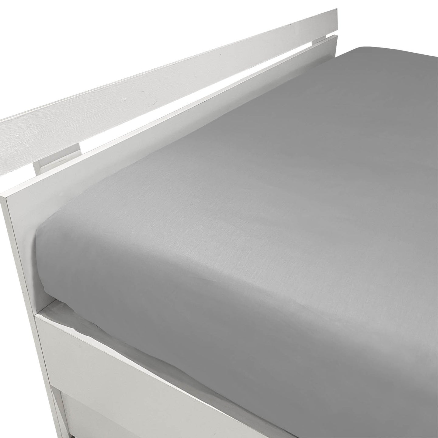 Lenzuolo Inferiore Mirabello Luisiana Louisiana Tinta Unita in Percalle Luisiana