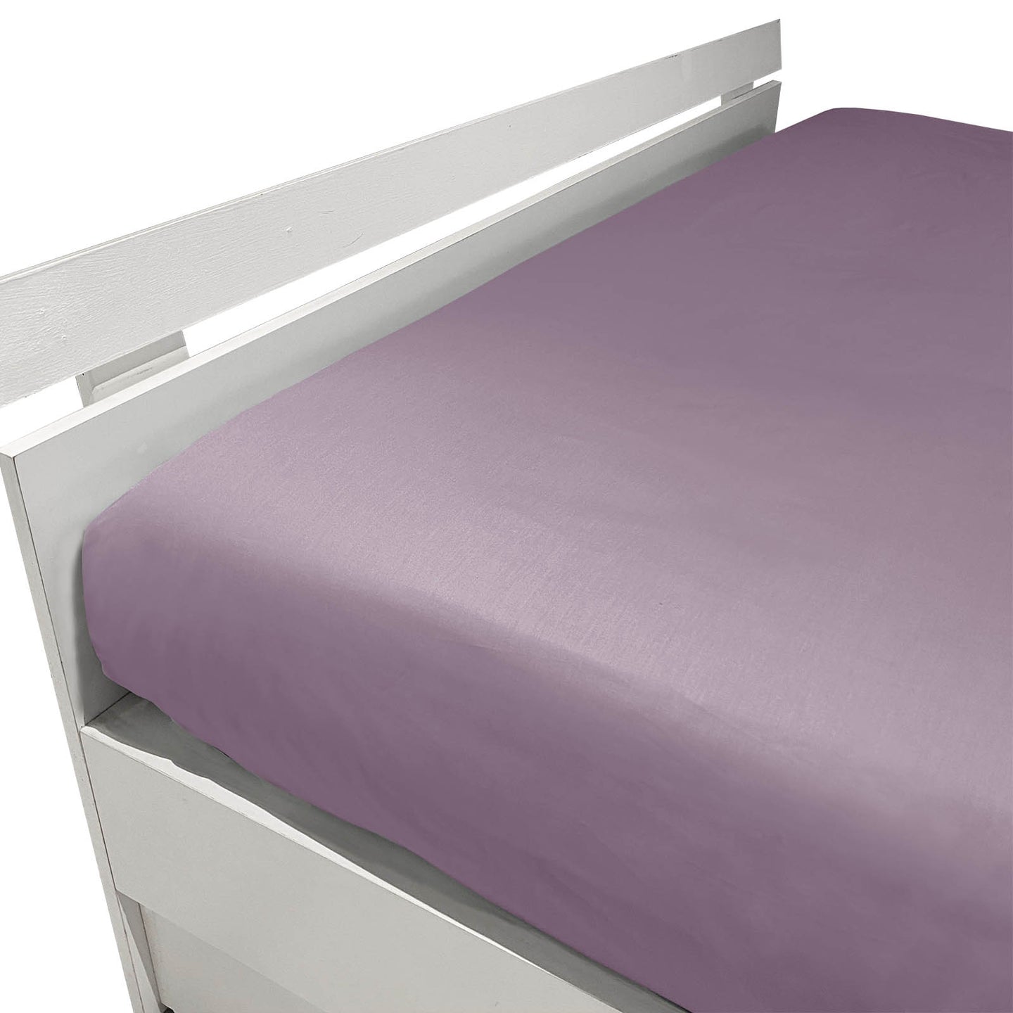 Lenzuolo Inferiore Mirabello Luisiana Louisiana Tinta Unita in Percalle Luisiana