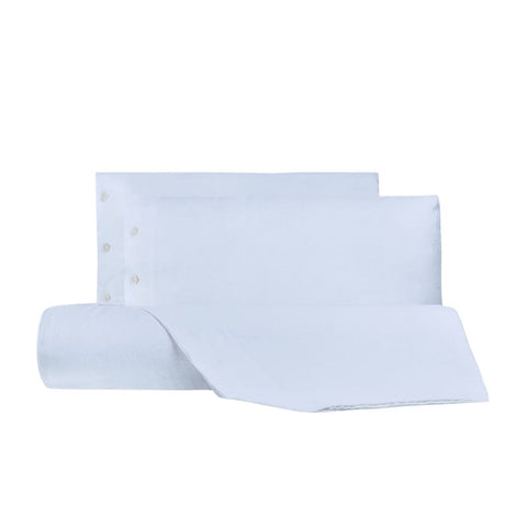 Copripiumino con federe Bellora Continuat. Violino Tinta Unita in Misto lino