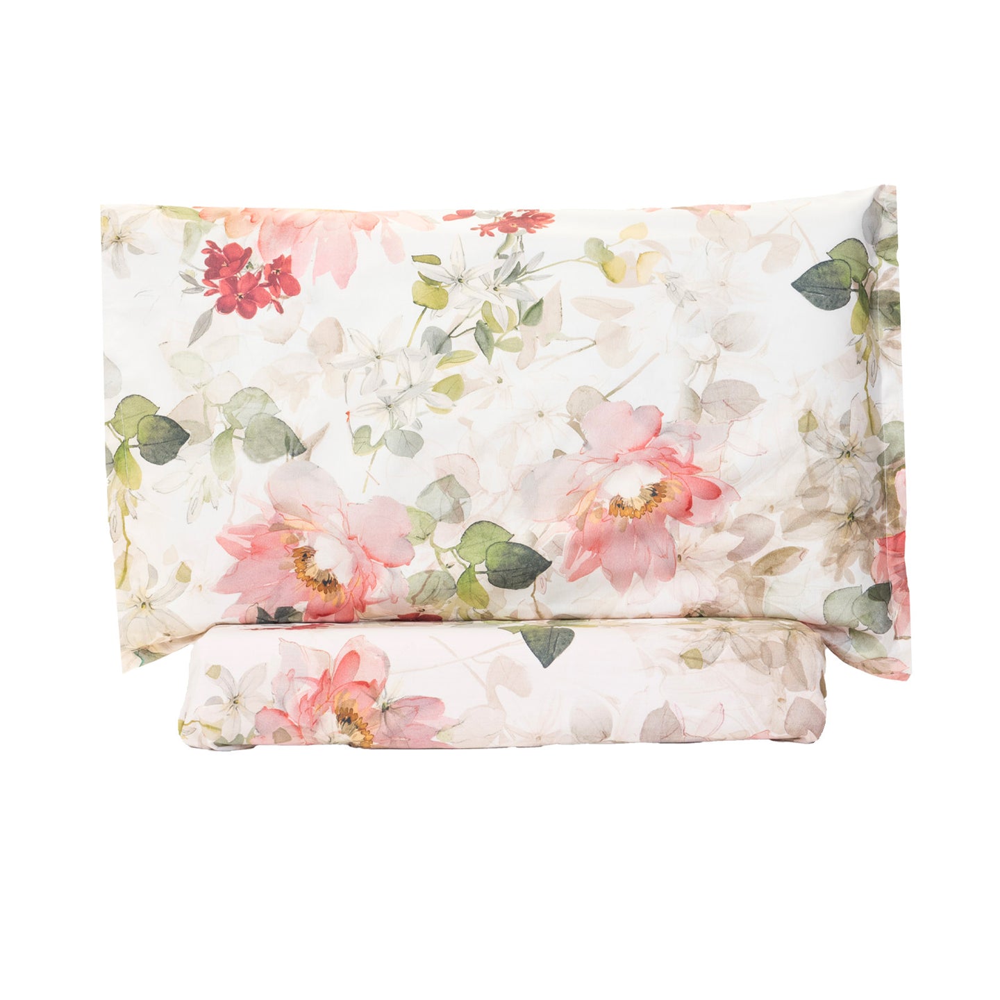 Copripiumino con federe Emporium Scented-blossom Floreale in Percalle