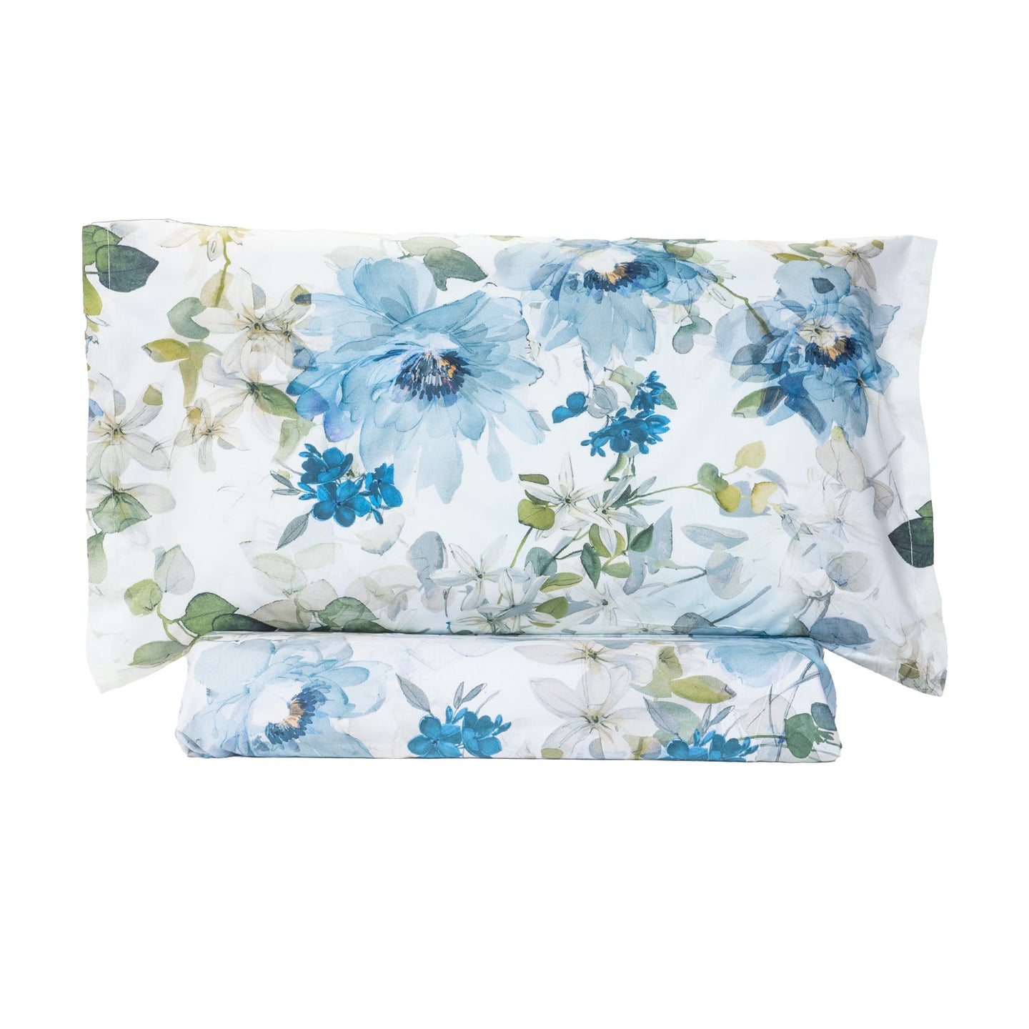 Copripiumino con federe Emporium Scented-blossom Floreale in Percalle