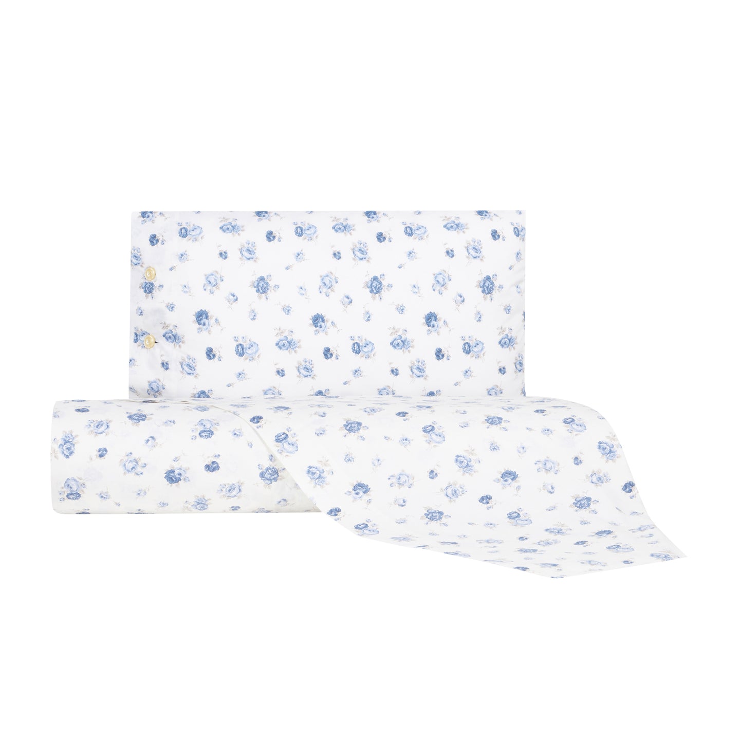 Lenzuolo copriletto con federe Bellora Dora Floreale in Percalle