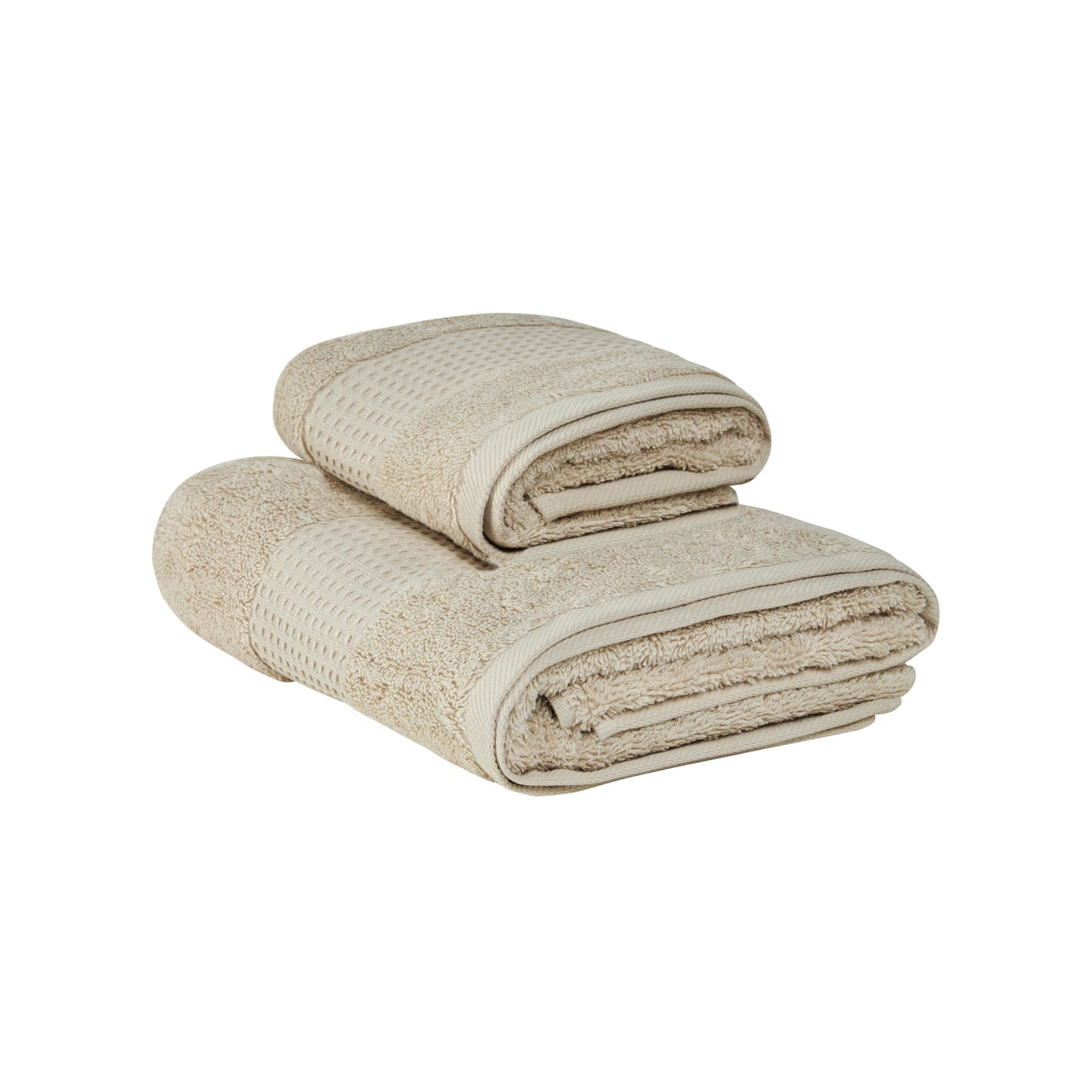 Asciugamano con Ospite Bellora Fiocco Tinta Unita in Spugna