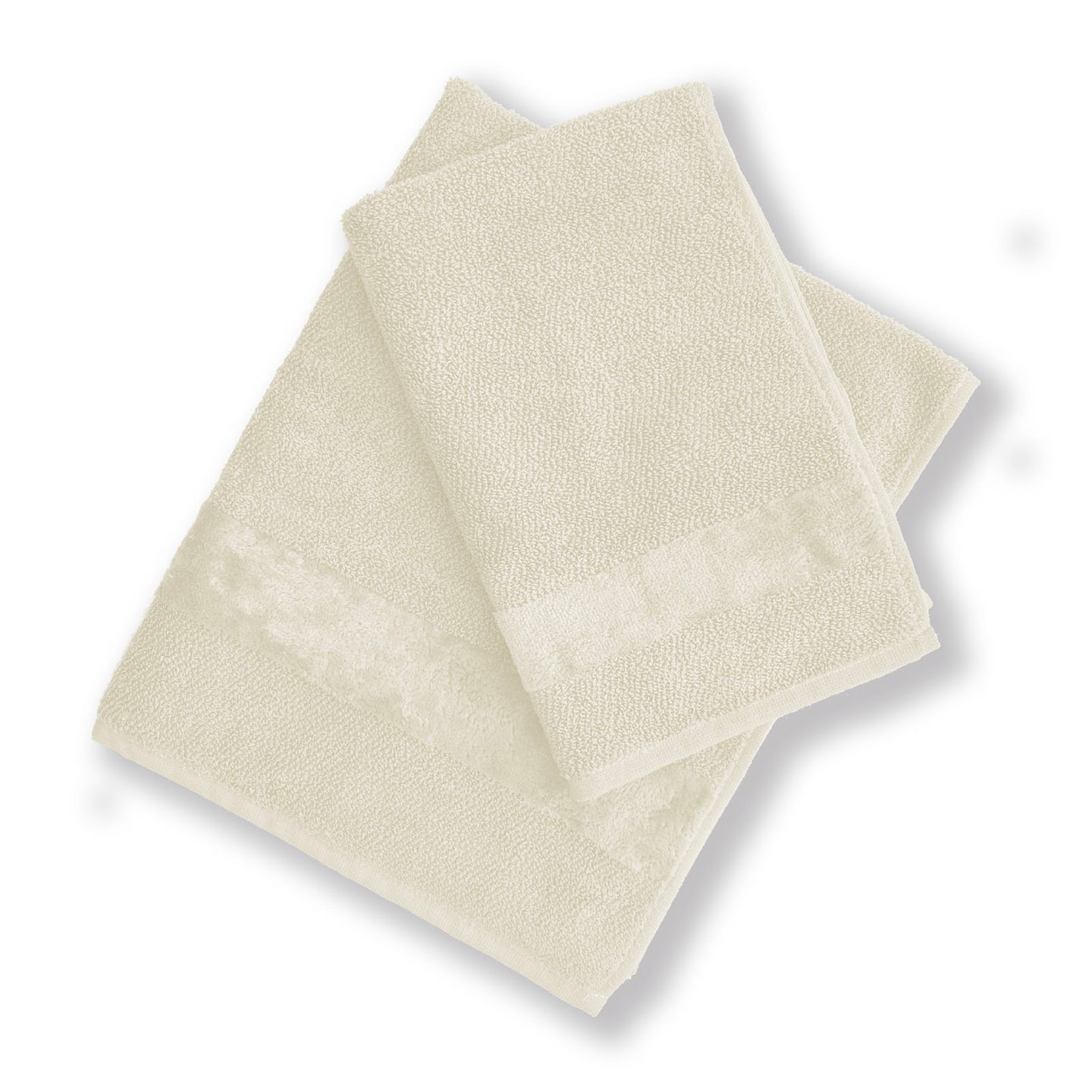 Asciugamano con Ospite Carrara Fyber New Fyber Tinta Unita in Spugna