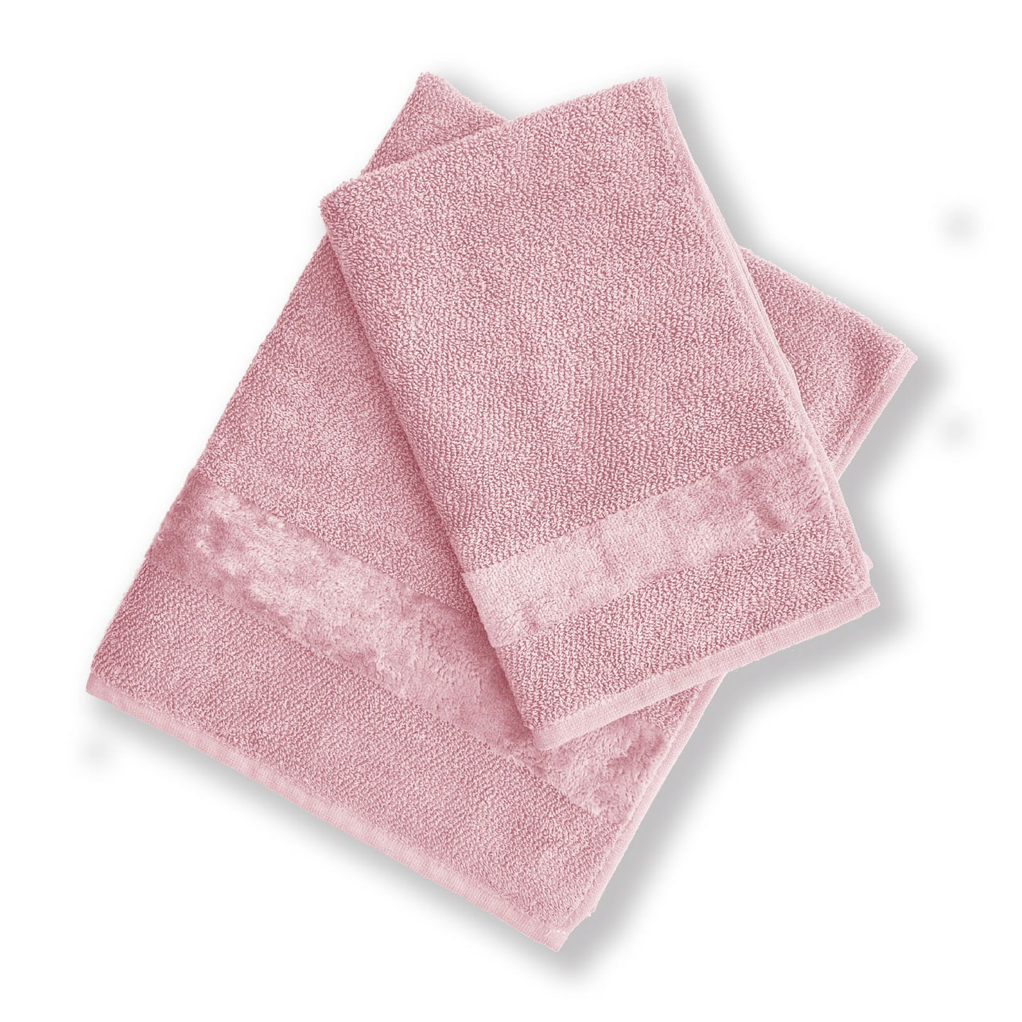 Asciugamano con Ospite Carrara Fyber New Fyber Tinta Unita in Spugna