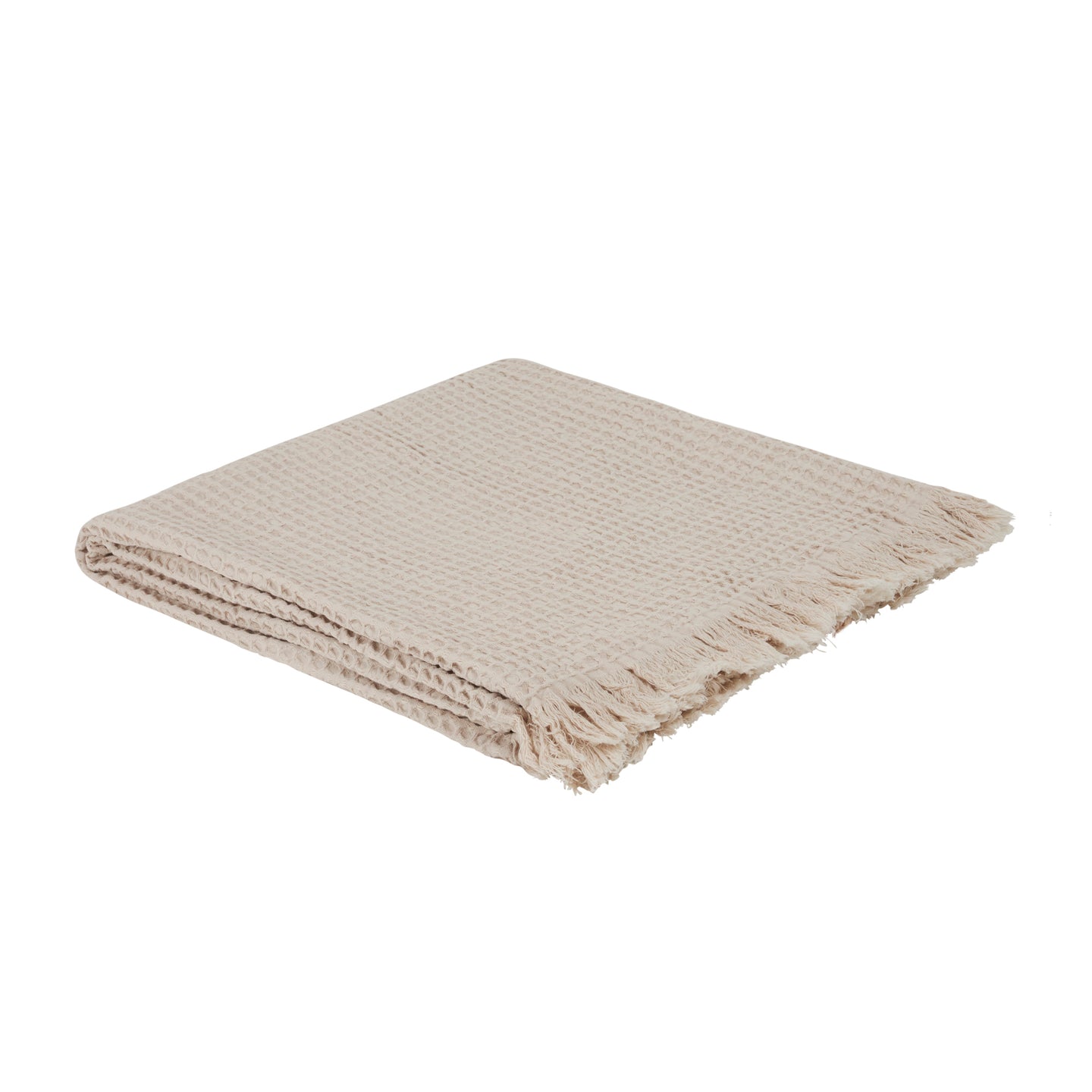 Telo arredo Copridivano in Plaid Grandecor Bellora Stone Tinta Unita in Nido d'ape