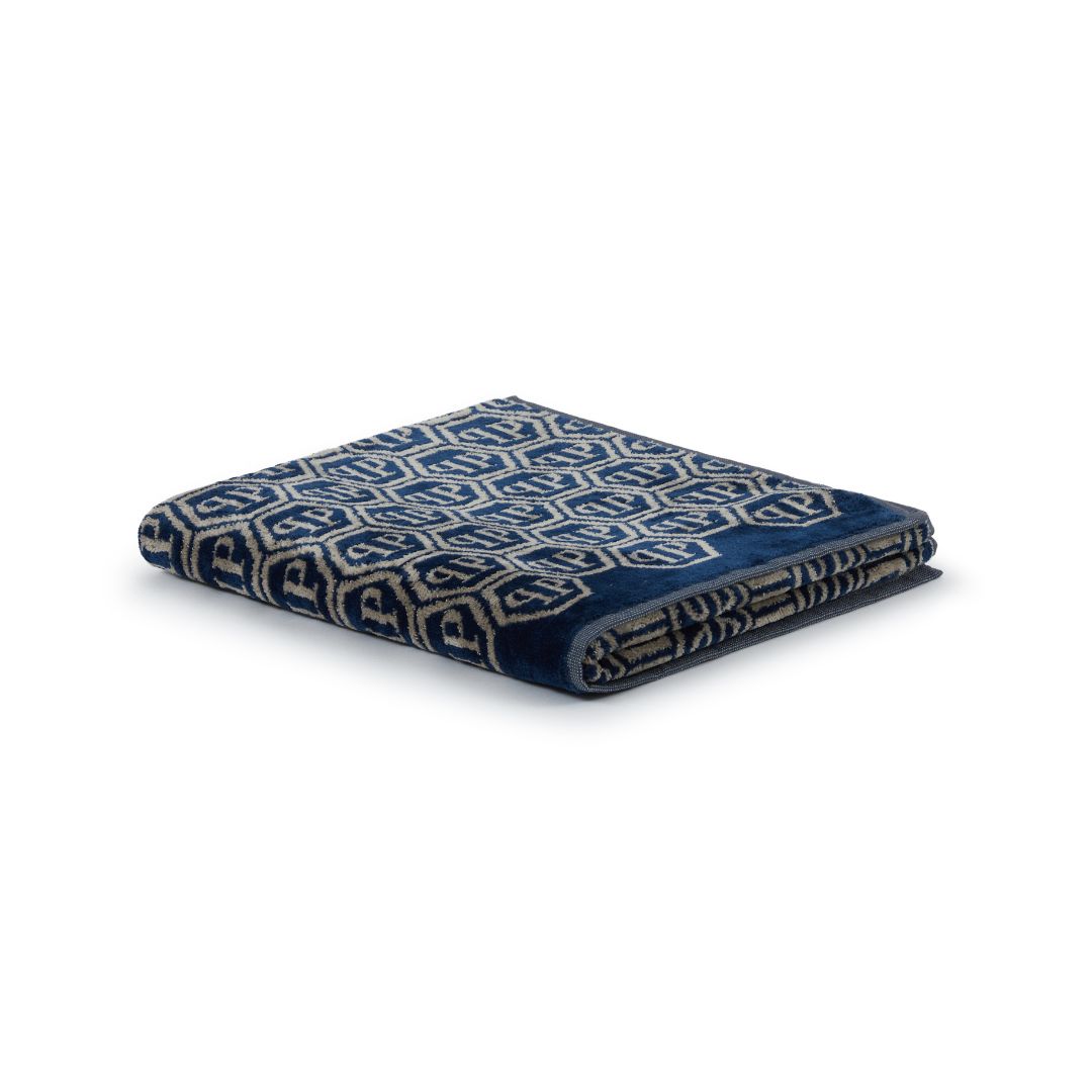Telo Bagno Philipp Plein Pattern Moderno in Spugna