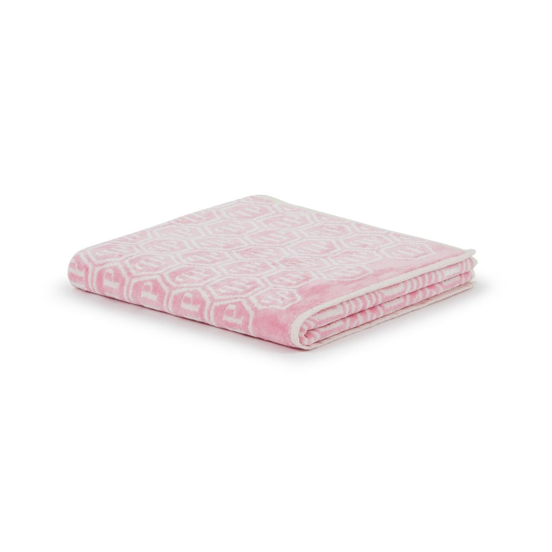 Telo Bagno Philipp Plein Pattern Moderno in Spugna