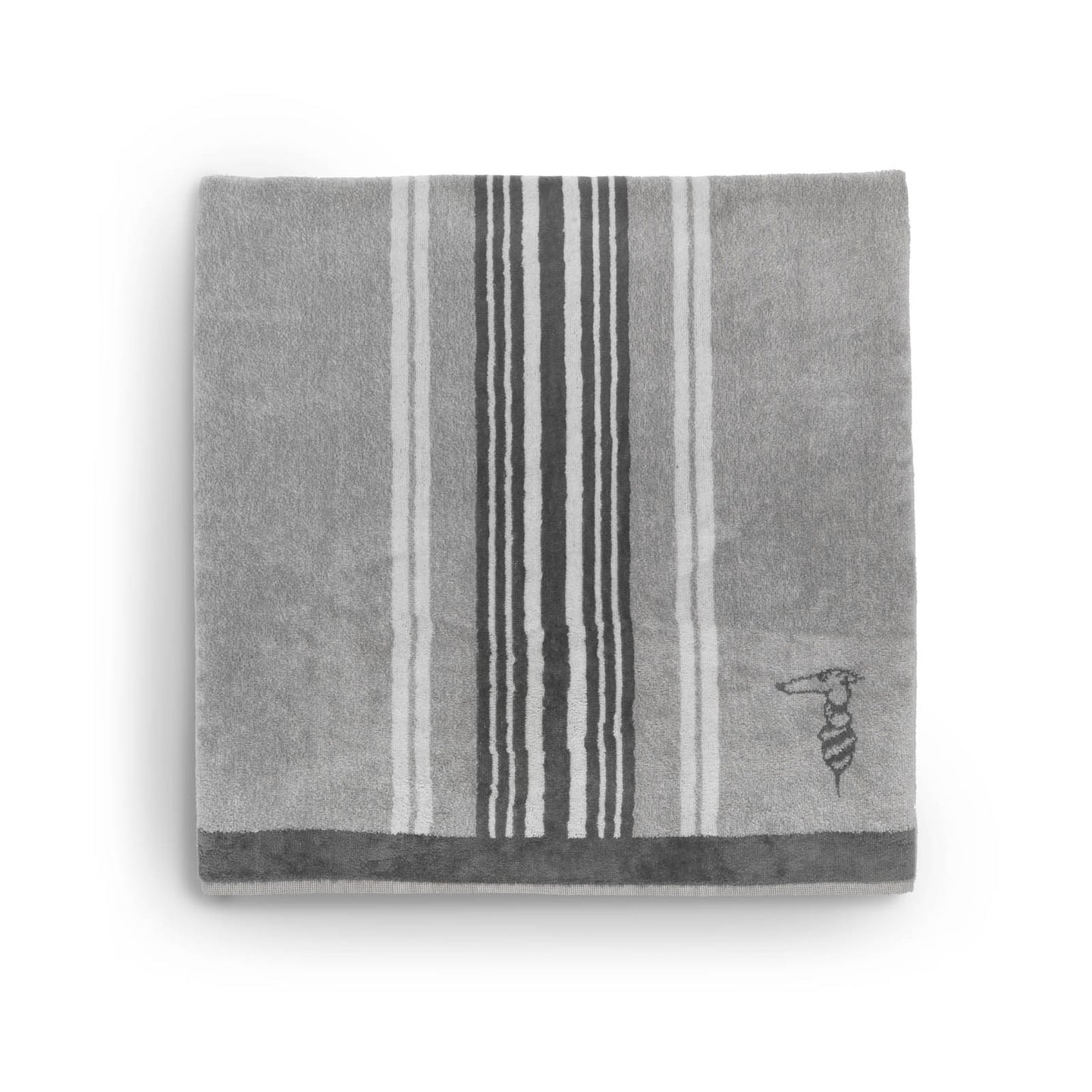 Telo Bagno Trussardi Sponge & Stripes Moderno in Spugna