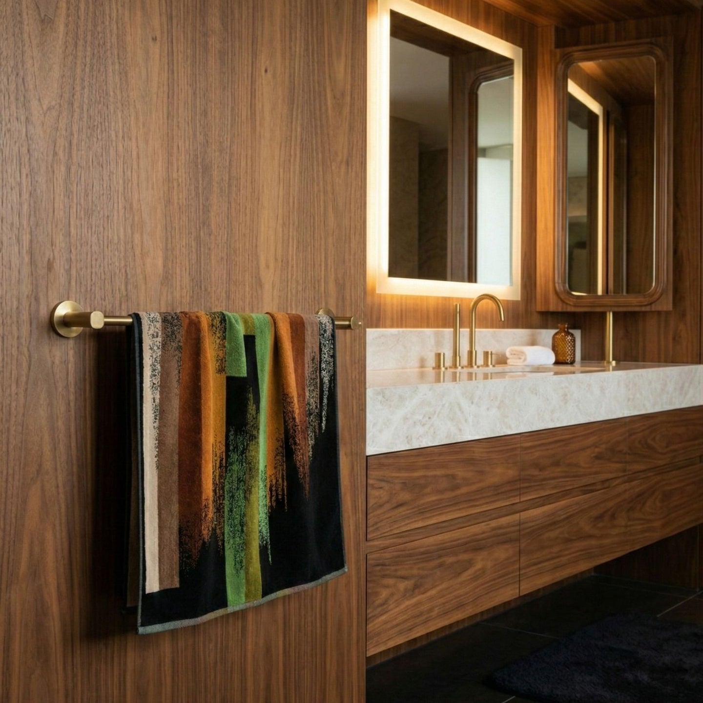 Telo mare Carrara Jamaica Moderno in Spugna