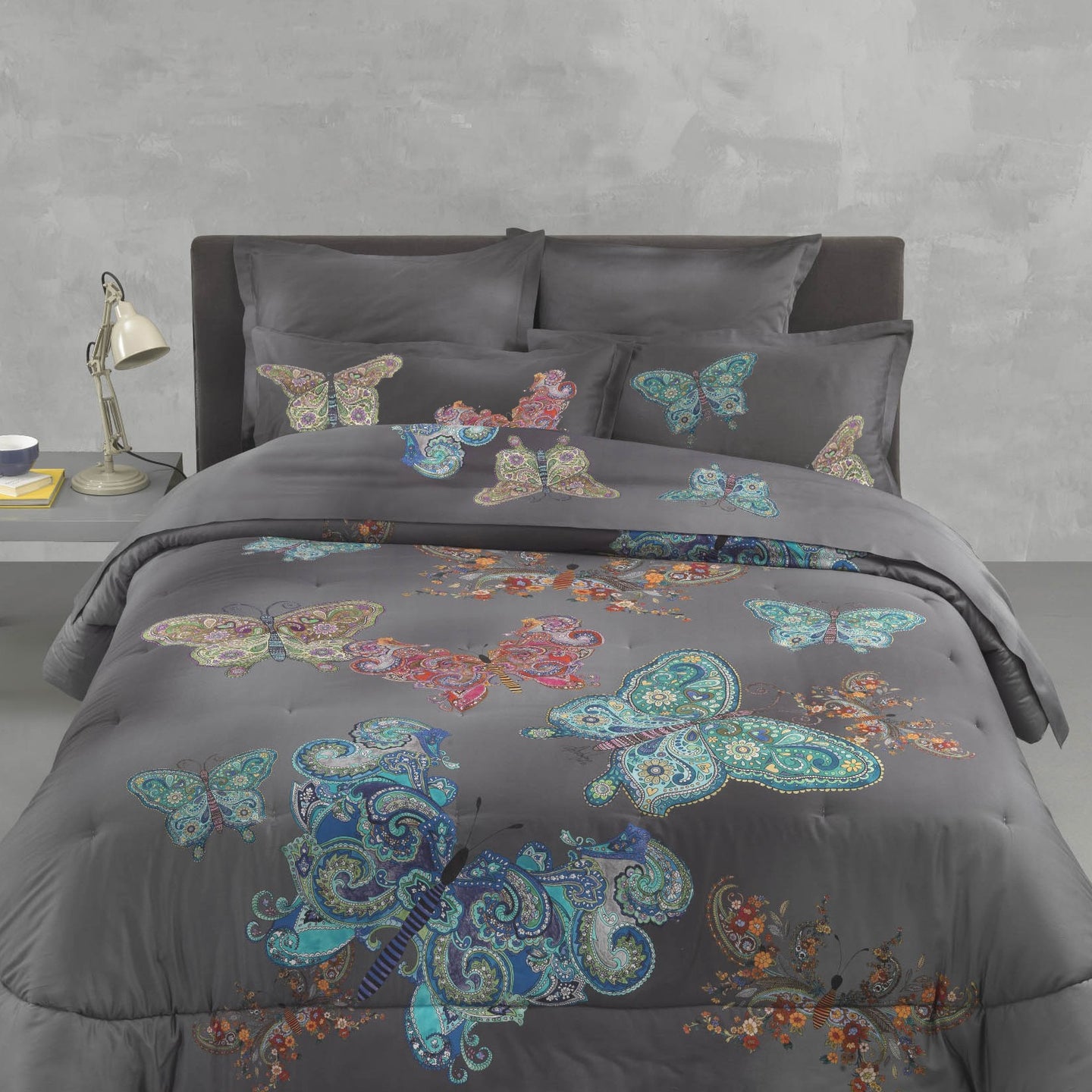 Trapunta Emporium Mariposa Moderno in Percalle