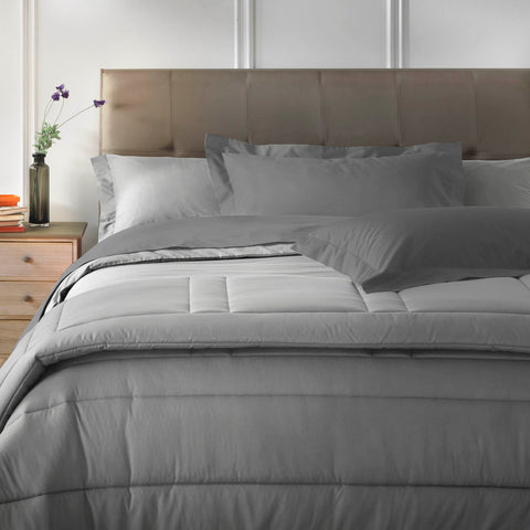 Trapunta Mirabello Luisiana Louisiana Tinta Unita in Percalle Luisiana