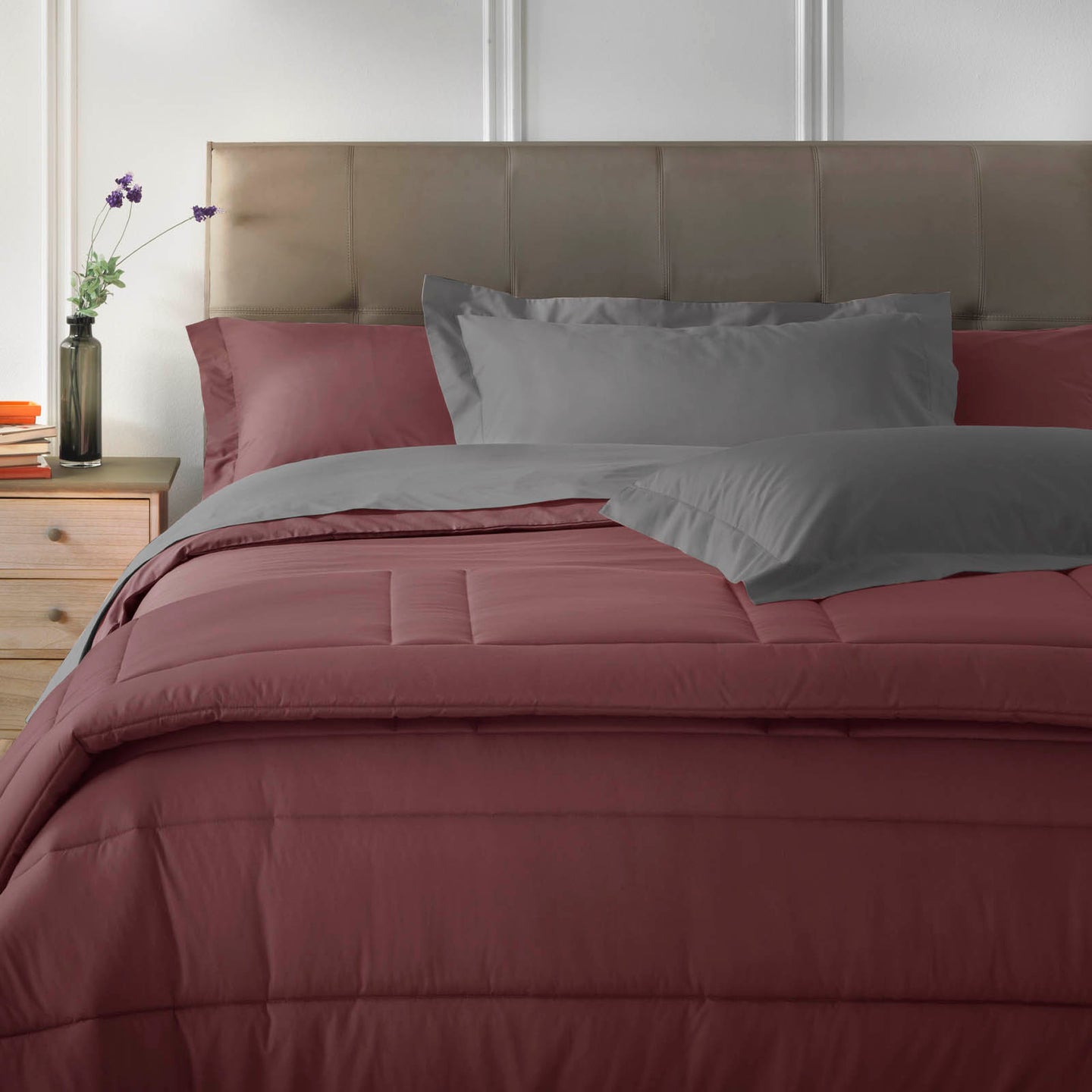 Trapunta Mirabello Luisiana Louisiana Tinta Unita in Percalle Luisiana