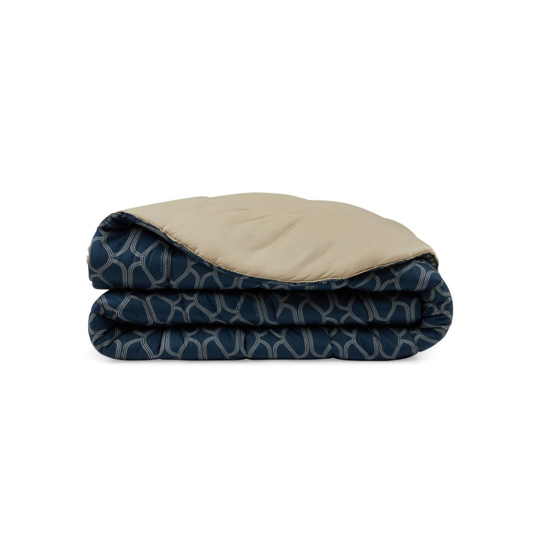 Trapunta Trussardi Bloom Geometrico in Raso di cotone