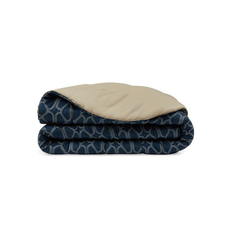 Trapunta Trussardi Bloom Geometrico in Raso di cotone