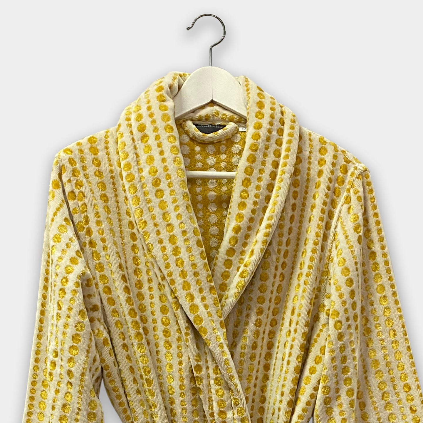 Accappatoio con Cappuccio Carrara Bijoux-gold Moderno in Spugna