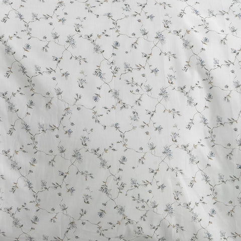 Completo Lenzuola Mirabello Luisiana Fleuries Floreale in Percalle