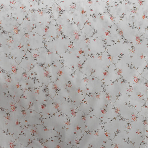 Completo Lenzuola Mirabello Luisiana Fleuries Floreale in Percalle