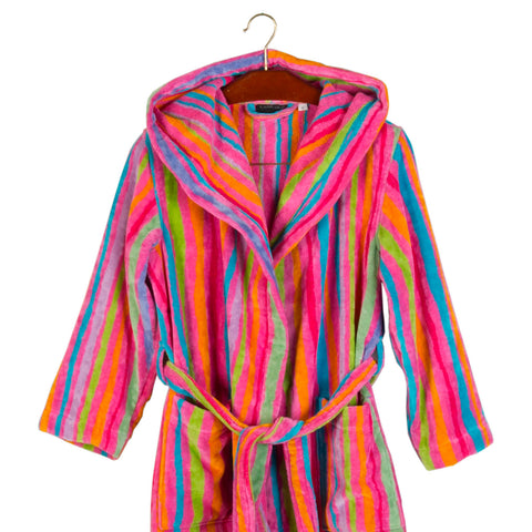 Accappatoio con Cappuccio Carrara Ciutadella Moderno in Cotone