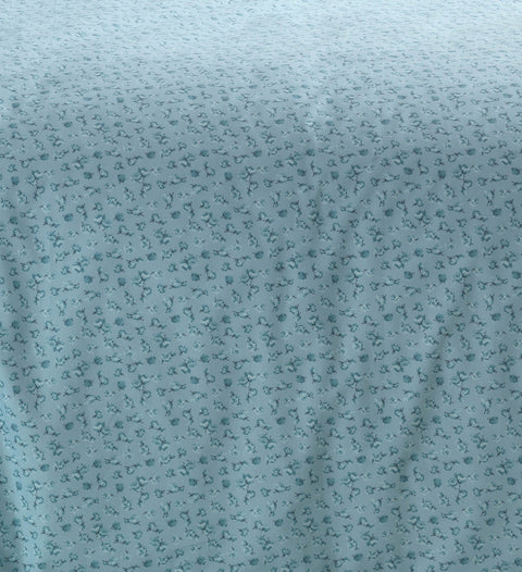 Completo Lenzuola Mirabello Luisiana Rose-mignon Floreale in Percalle