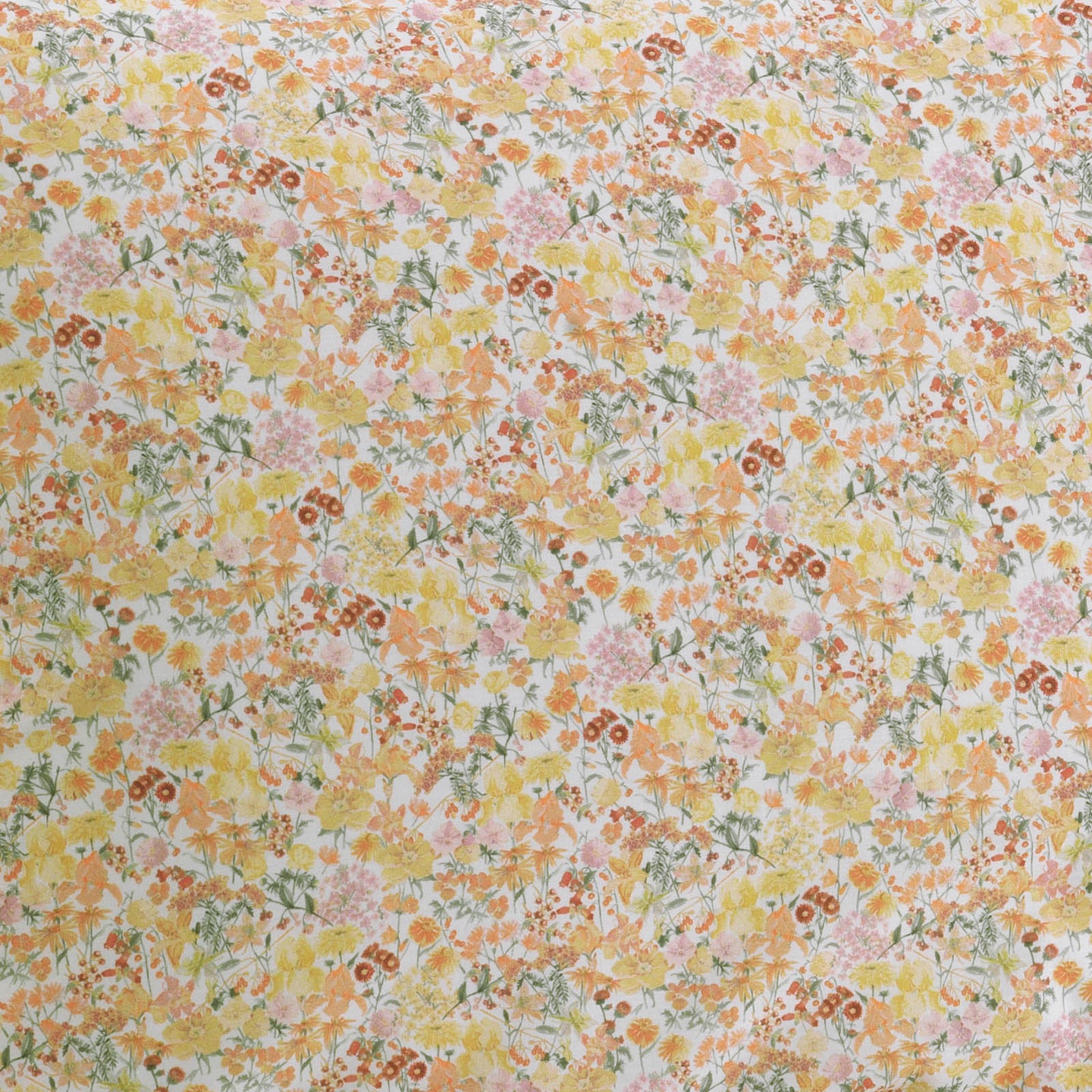 Completo Lenzuola Mirabello Luisiana Jolies fleurs Floreale in Percalle