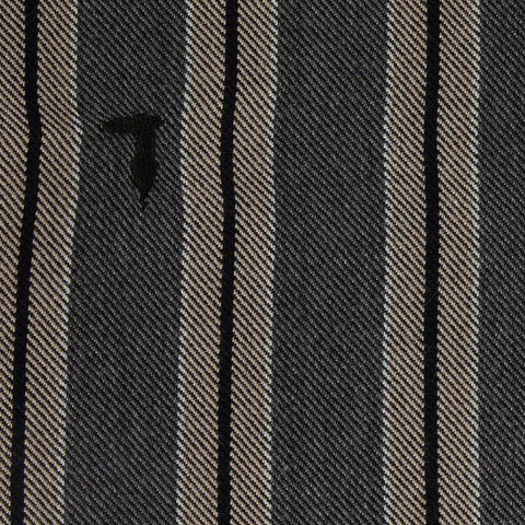 Telo arredo Copridivano in Plaid Grandecor Trussardi Regimental Geometrico in Tinto in Filo