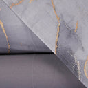 Completo Lenzuola Carrara Saturn Moderno in Percalle