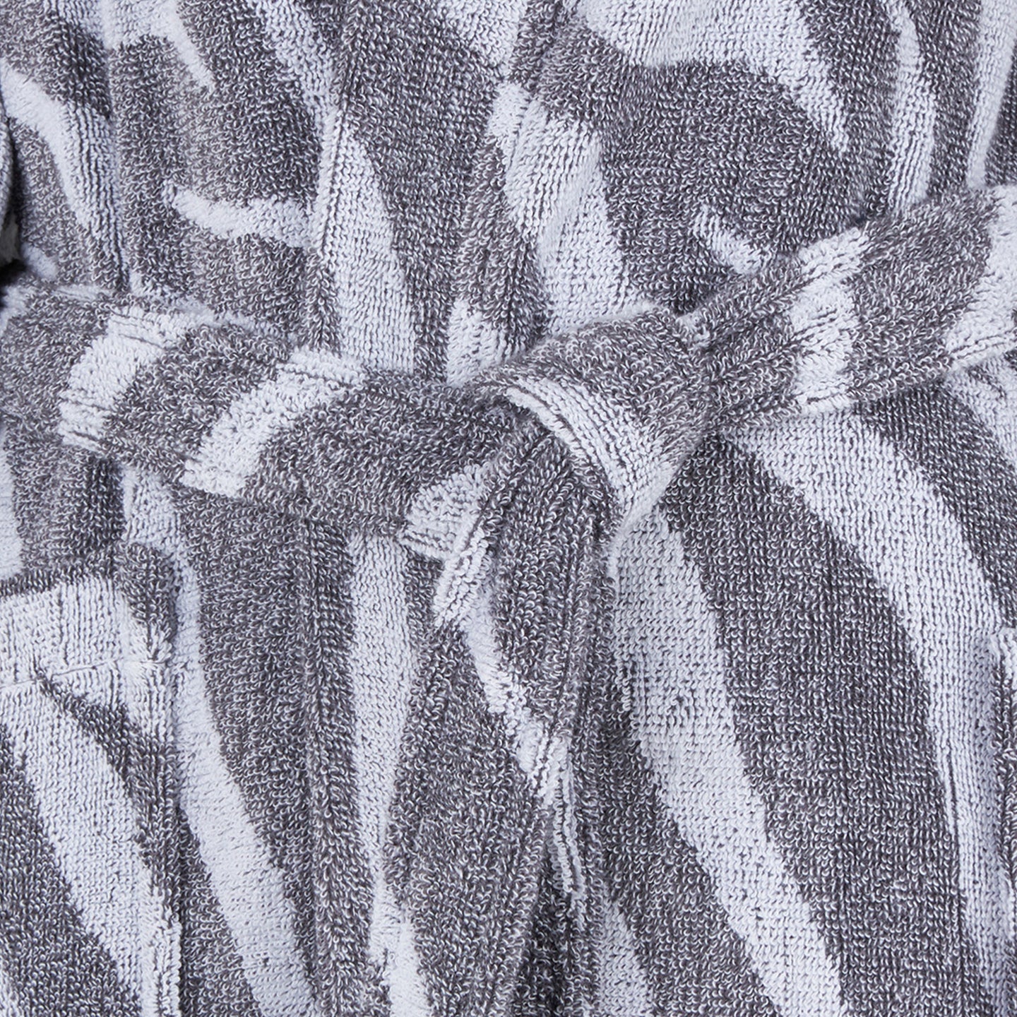 Accappatoio con Cappuccio Carrara Savage Moderno in Spugna