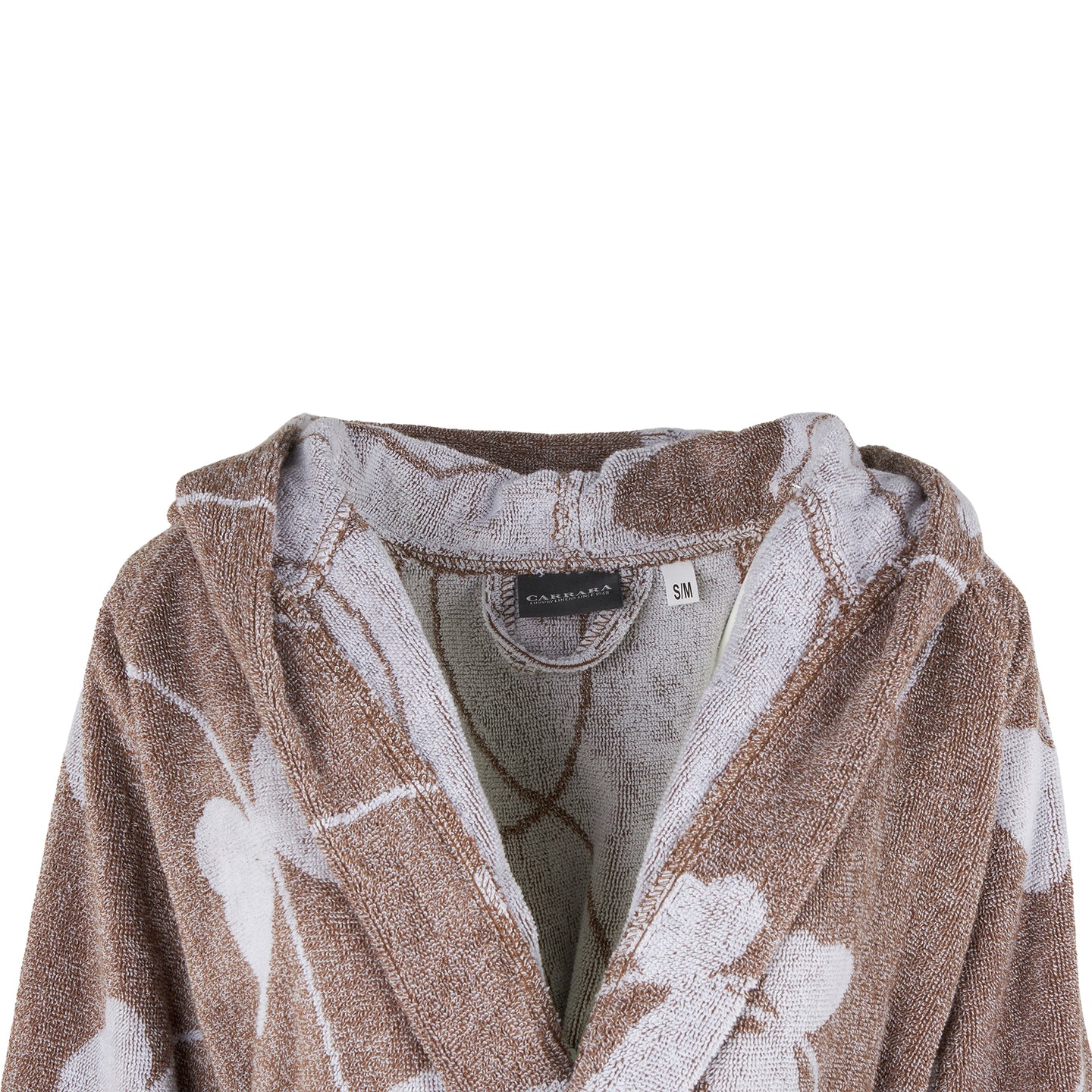 Accappatoio con Cappuccio Carrara Vanessa Moderno in Spugna