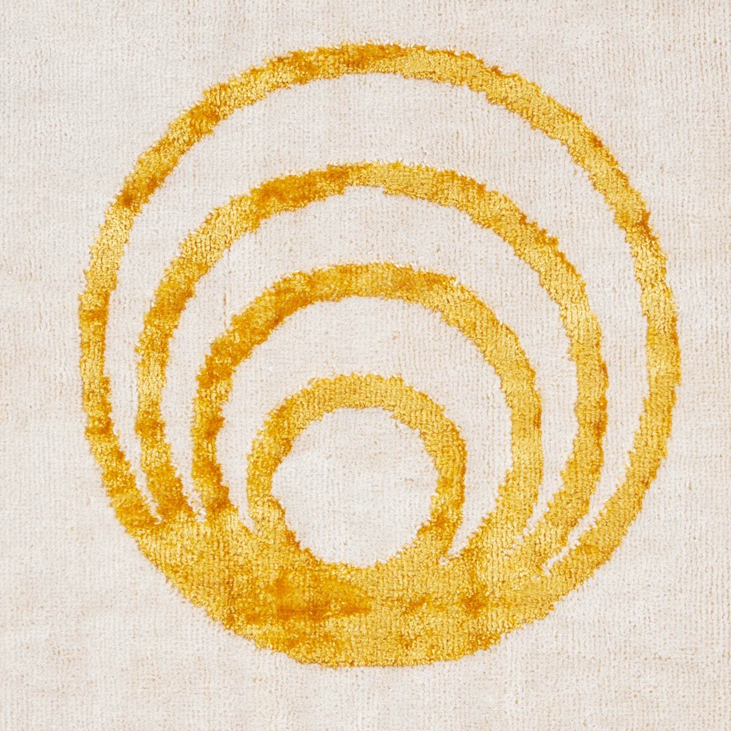 Telo Bagno Carrara Gold circles Moderno in Spugna
