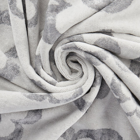 Telo Bagno Carrara Silver Mary Moderno in Spugna