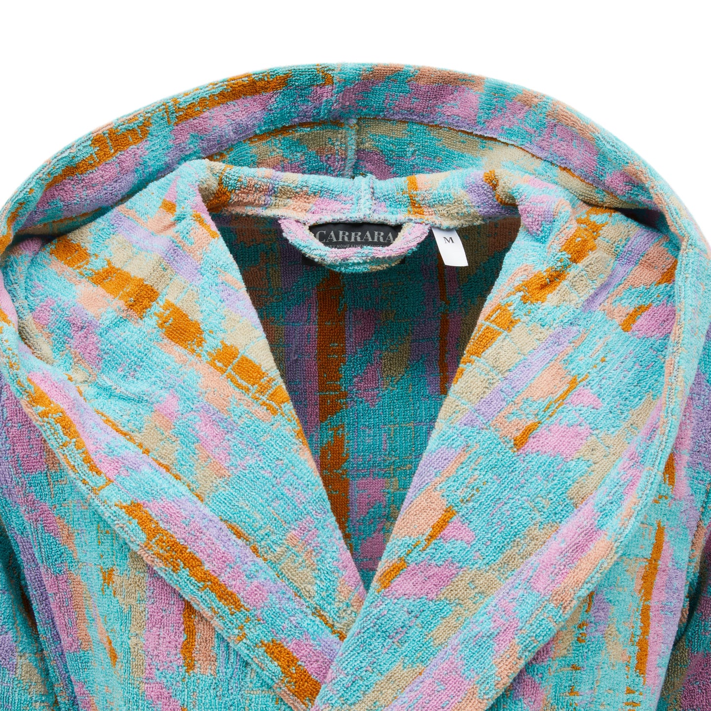 Accappatoio con Cappuccio Carrara Glamour Moderno in Spugna