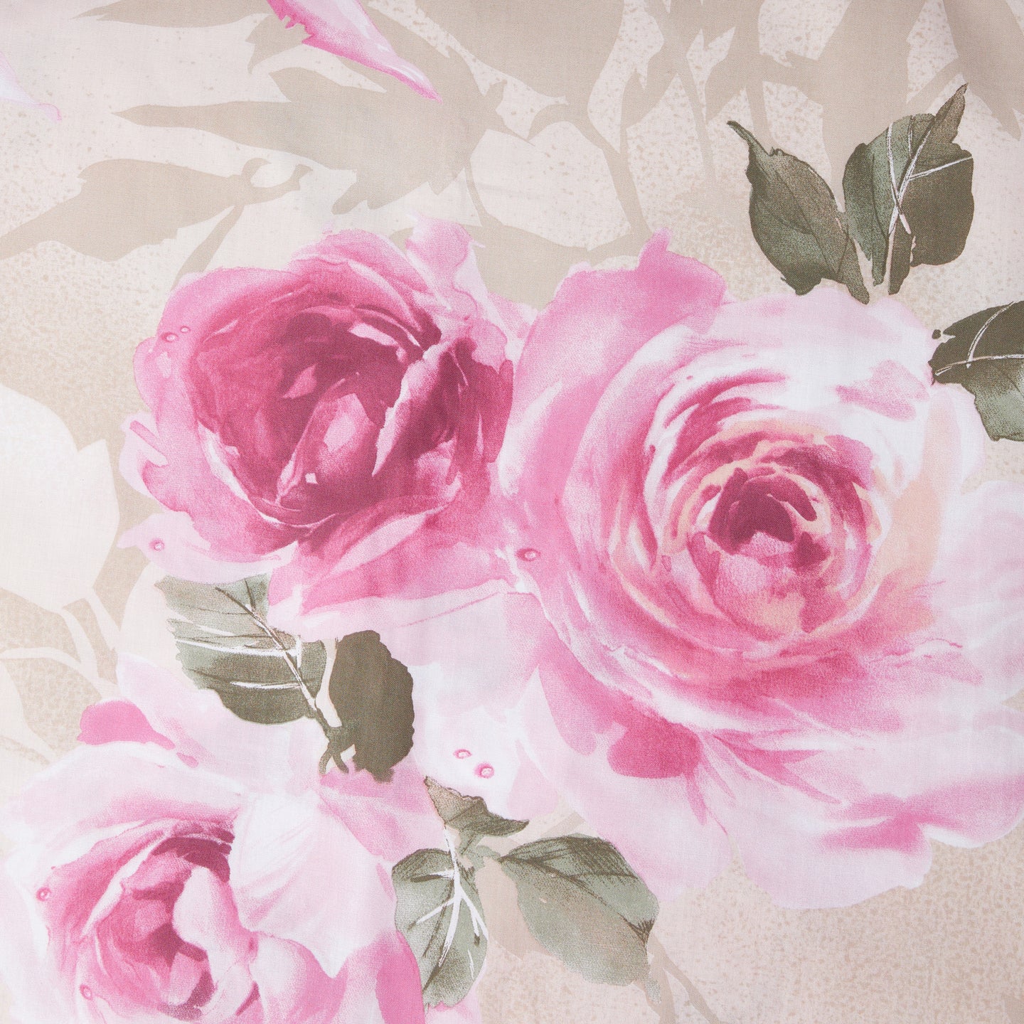 Completo Copripiumino Emporium Precious-rose Floreale in Percalle