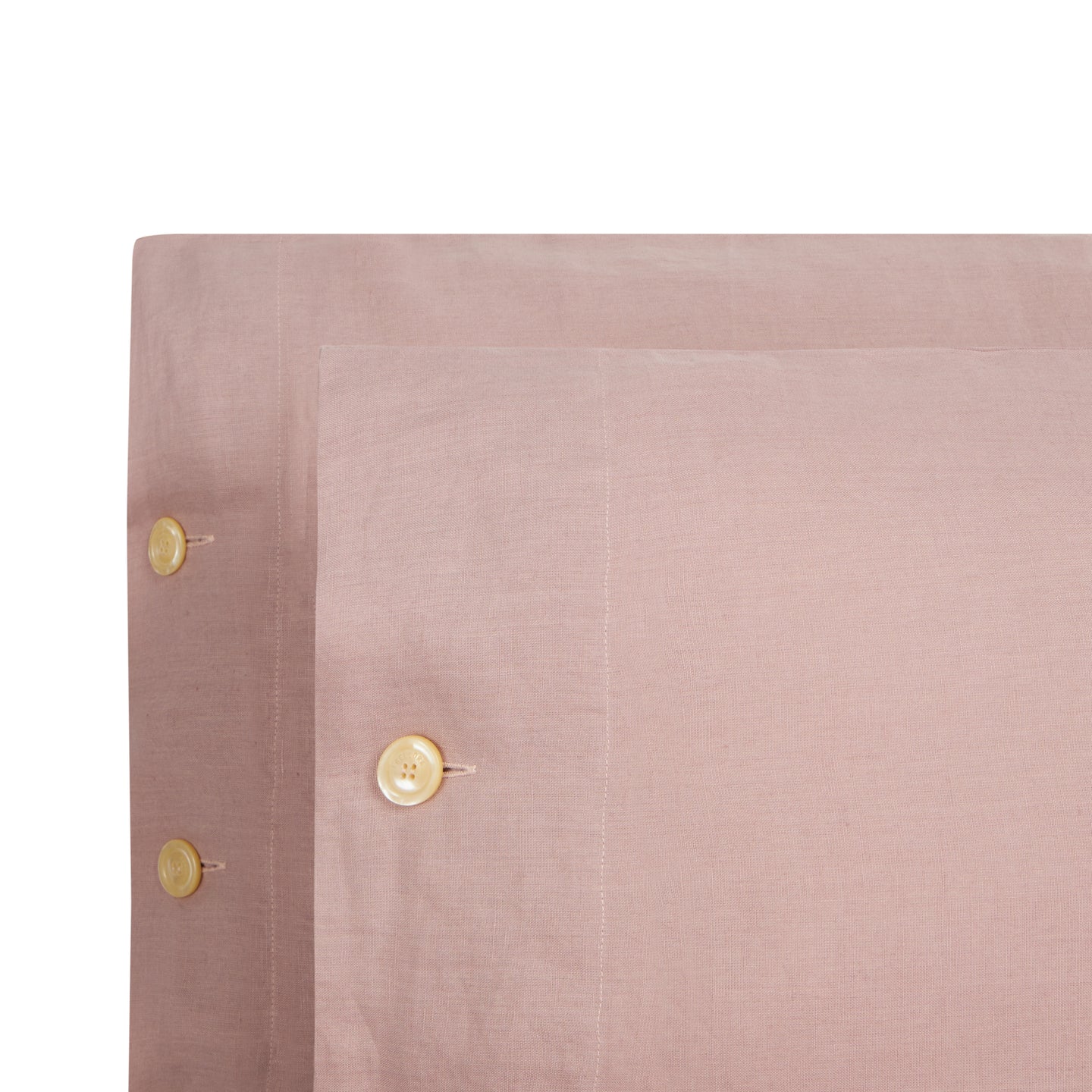 Copripiumino con federe Bellora Violino Tinta Unita in Misto lino