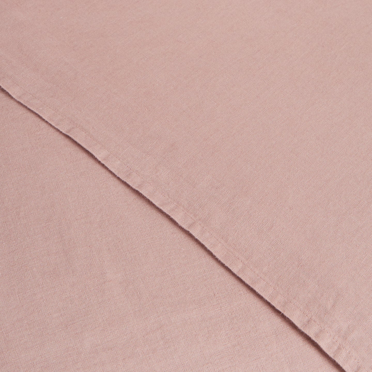 Copripiumino con federe Bellora Violino Tinta Unita in Misto lino