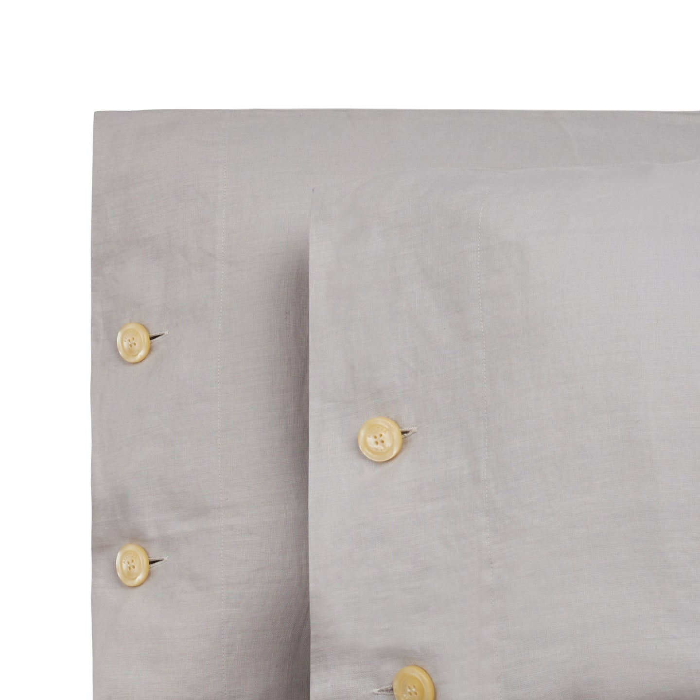 Copripiumino con federe Bellora Violino Tinta Unita in Misto lino