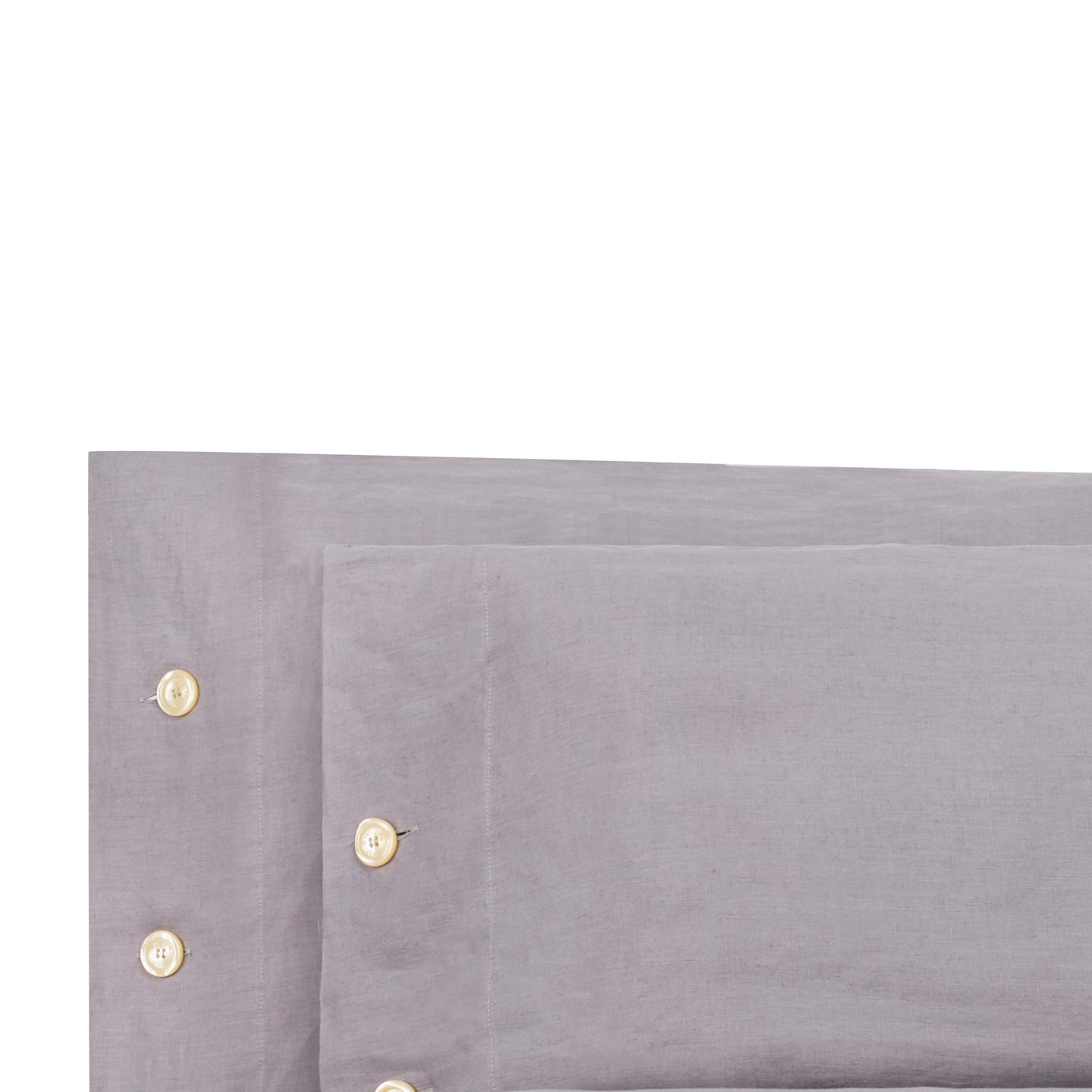 Copripiumino con federe Bellora Violino Tinta Unita in Misto lino